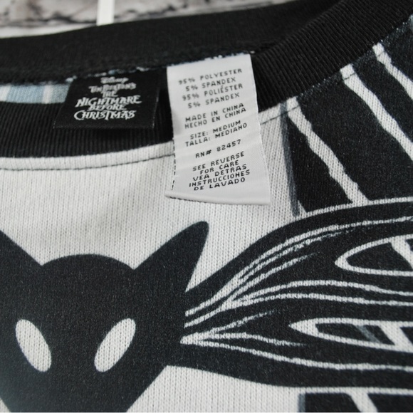 Nightmare Before Christmas 2 Piece Jack Pajama set Various Sizes Holiday New - Picture 7 of 12